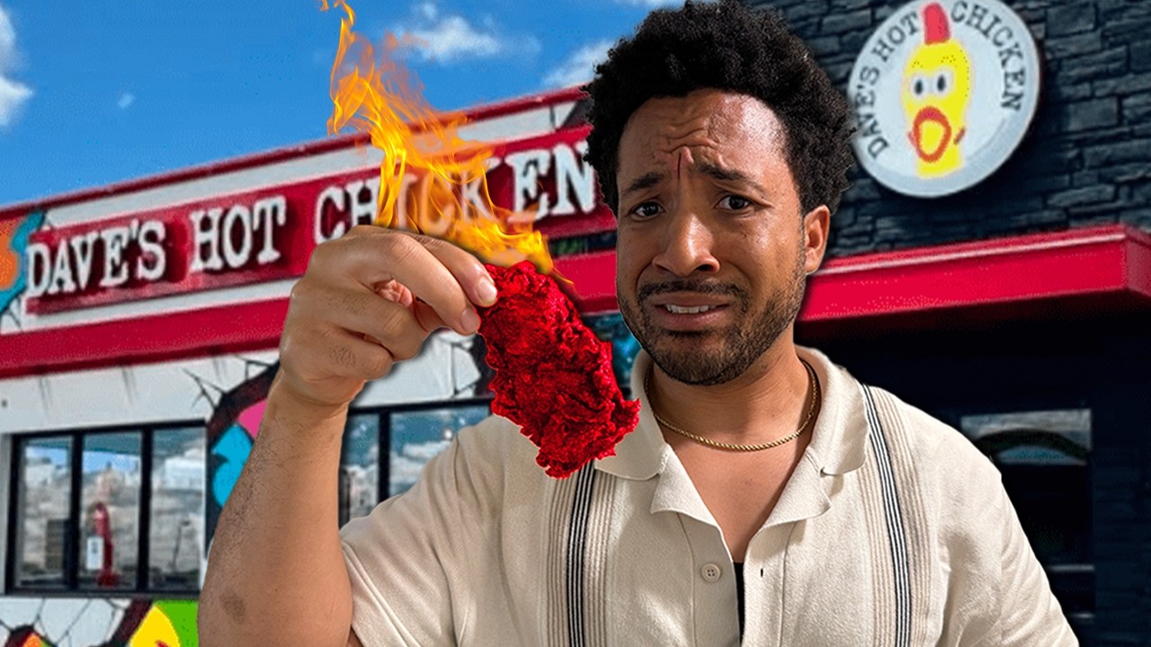 Я попробовал все уровни остроты в Dave’s Hot Chicken!