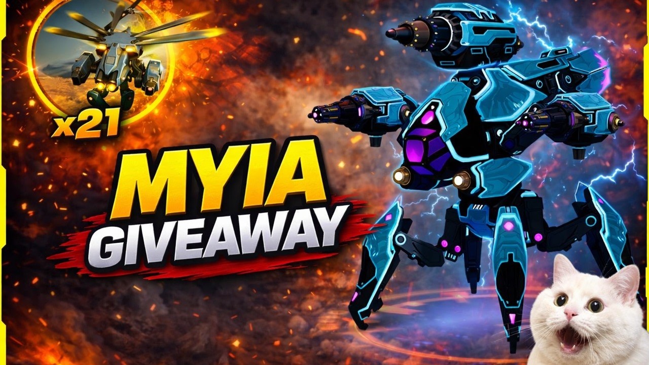 [WR]🎁Huge Giveaway and 120X Data Pads Opening | War Robots #WRWinMyia