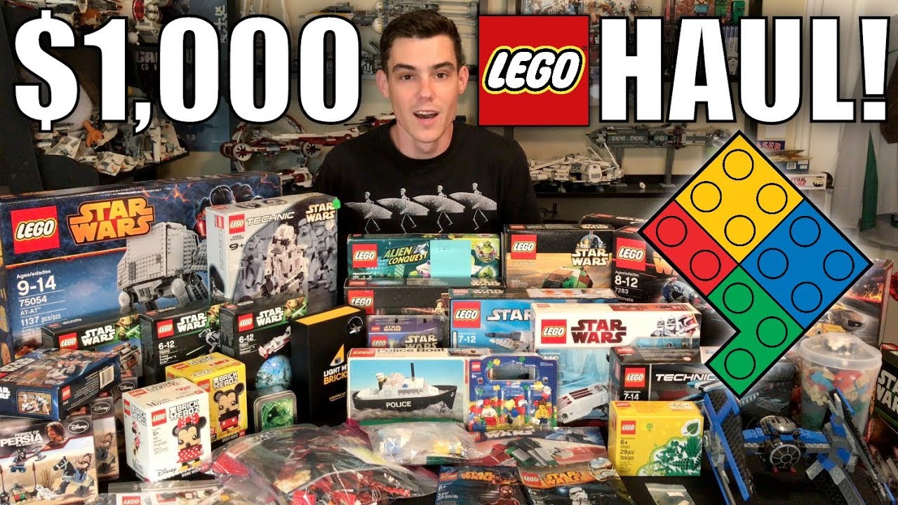 I Spent $1,000 on RARE & RETIRED LEGO Sets & Minifigs! (HAUL)