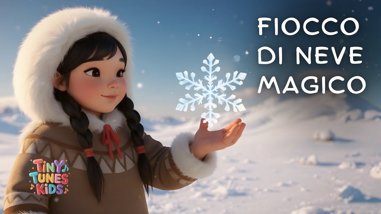 IL FIOCCO DI NEVE MAGICO  | Canzone per Bambini Inverno