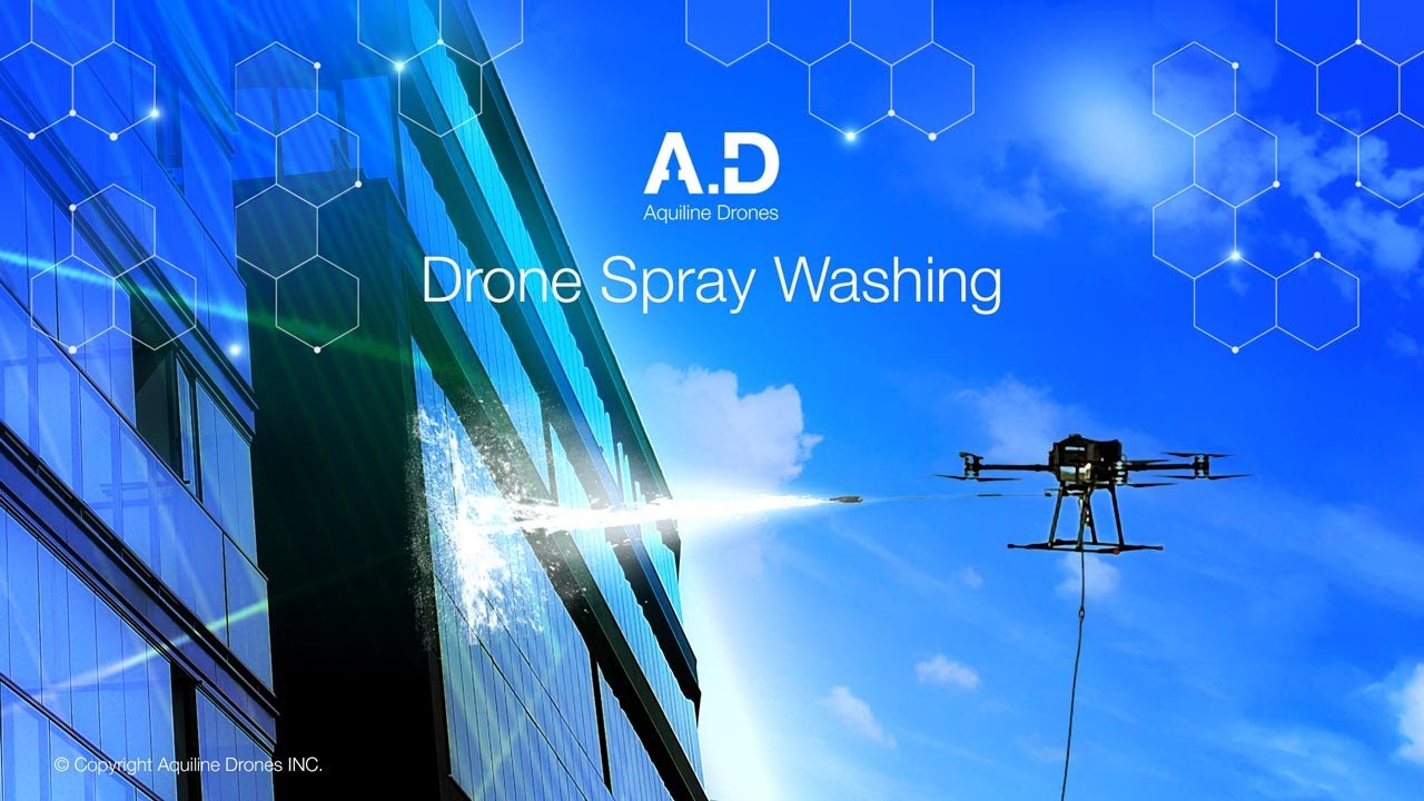 AD Drone Spray Washing