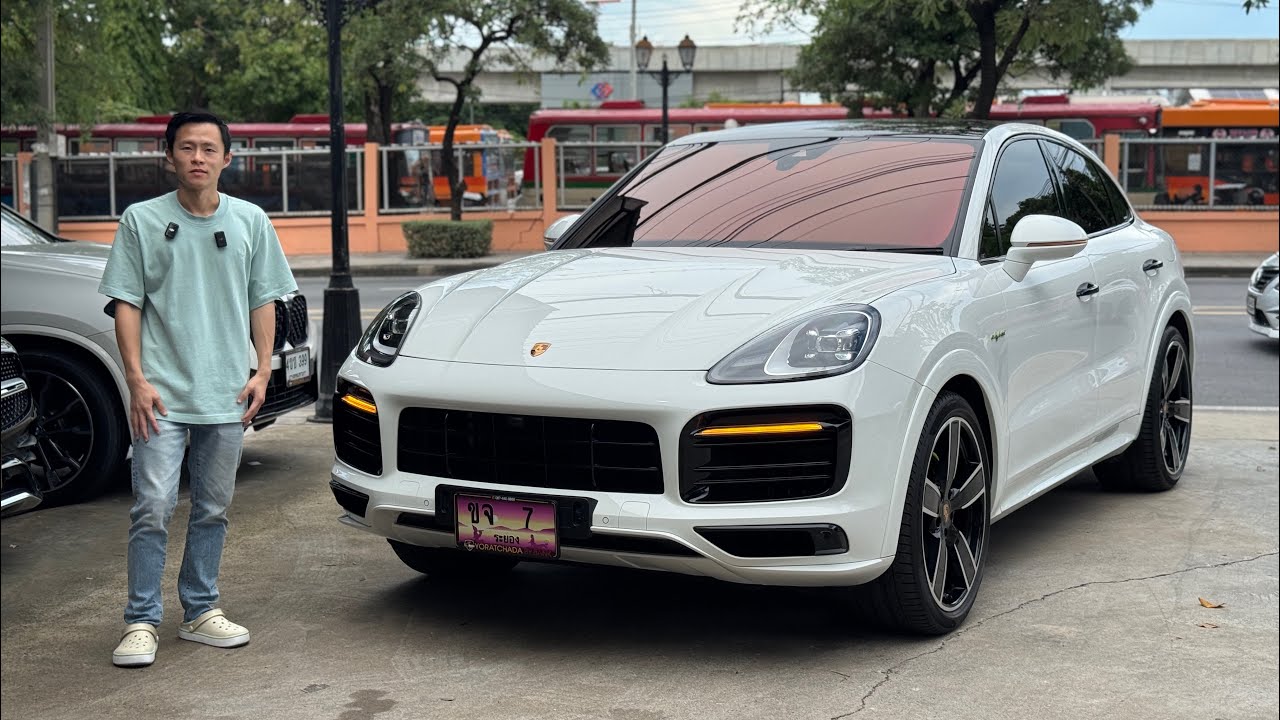 PORSCHE CAYENNE COUPE ปี2023 แท้ วิ่งเพียง 10,000 กม. สภาพป้ายแดง ราคา 4,899,000ผลิตเยอรมัน
