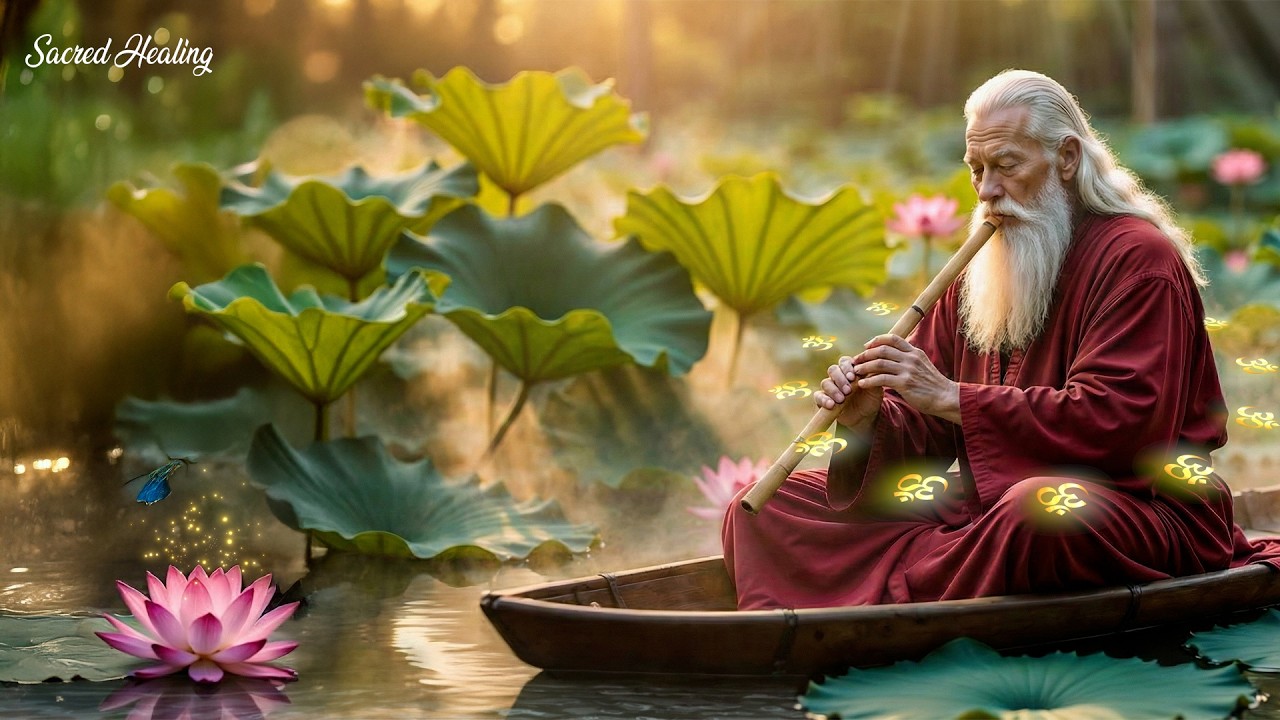 Tibetan Healing Sounds | Cleanse The Aura And Space | Eliminate Stress And Calm The Mind