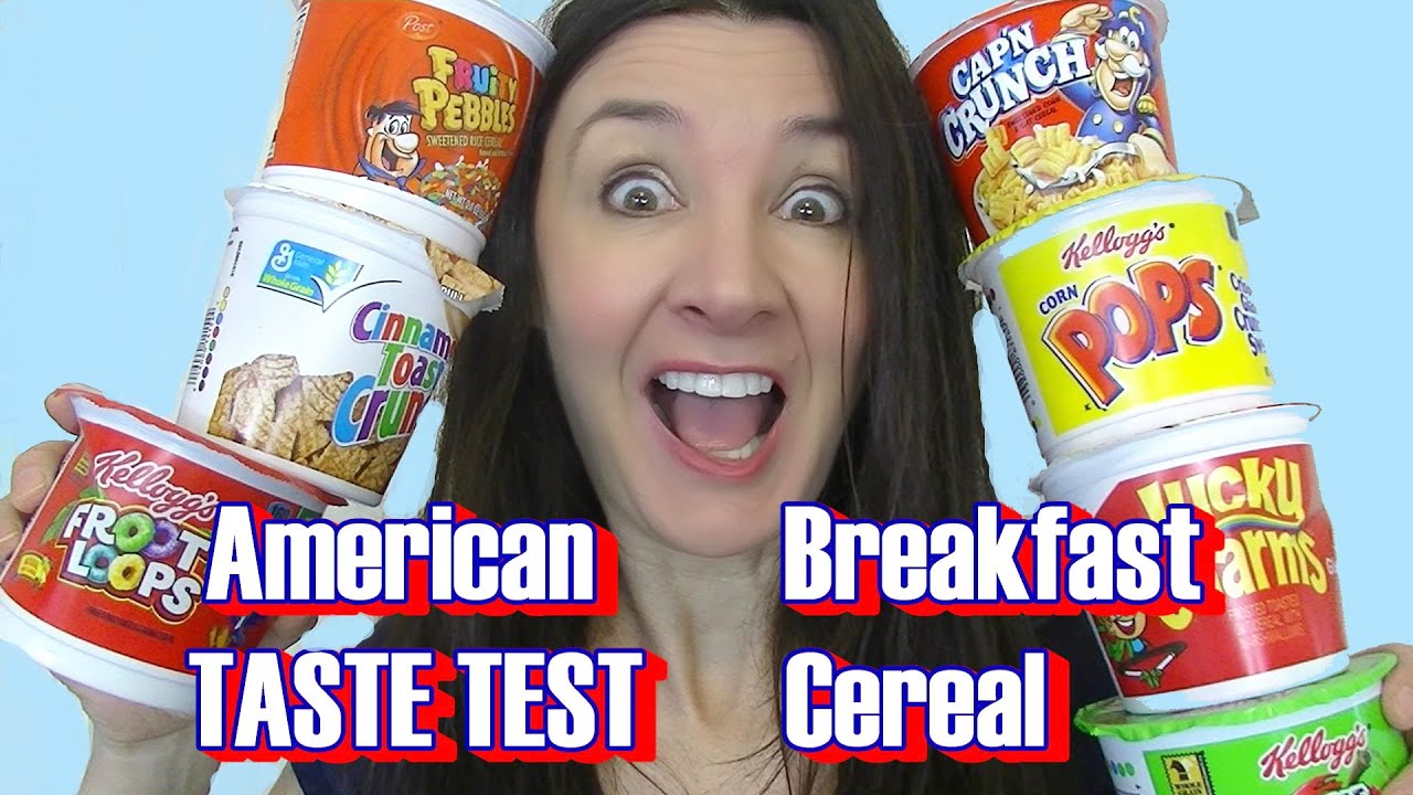 American Breakfast Cereal Taste Test