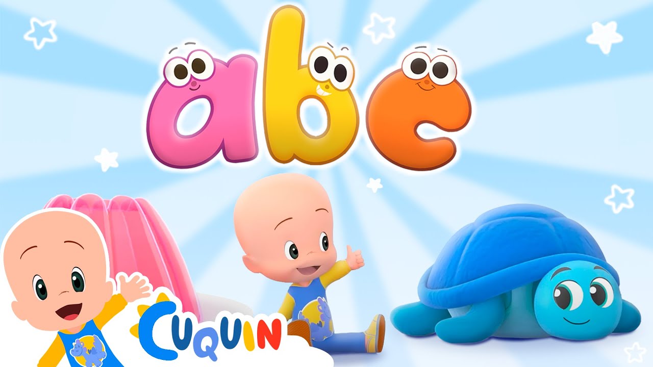 Canta el abc en minúsculas (Aprende el abecedario) | Cleo & Cuquín | Cánticos Para Niños