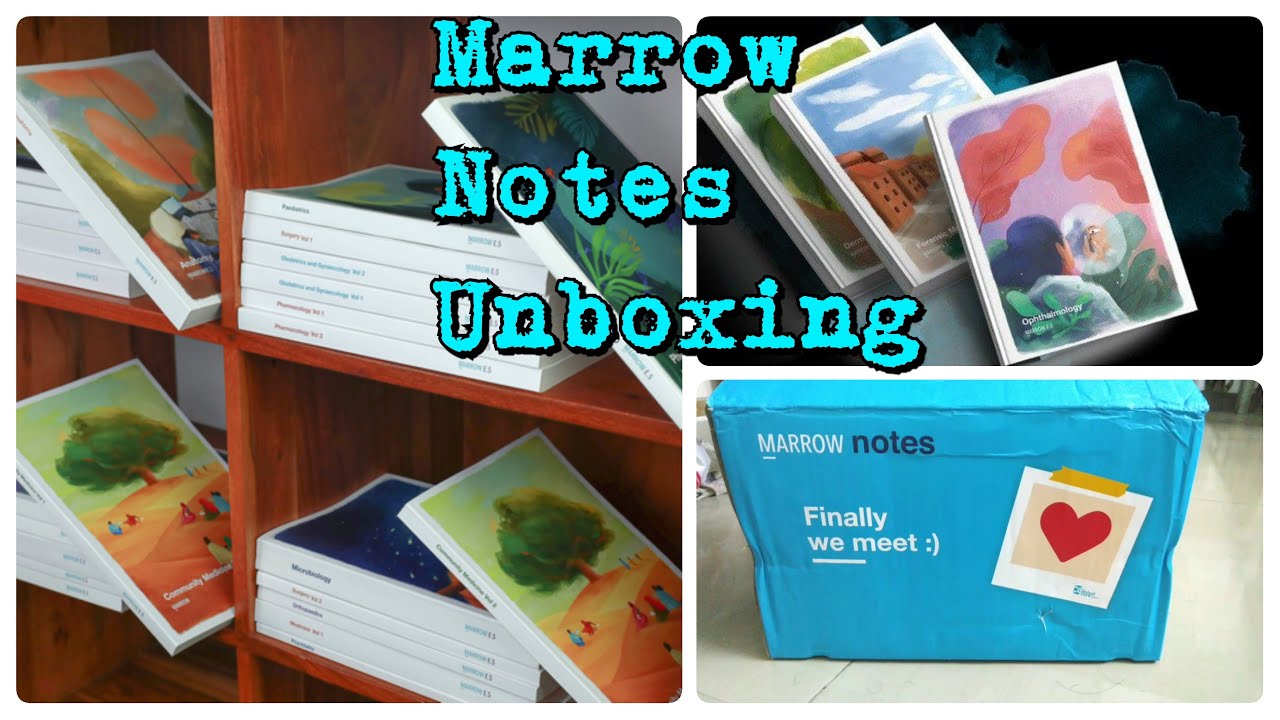 Unboxing Marrow Notes | NEET PG | NEXT | Marrow