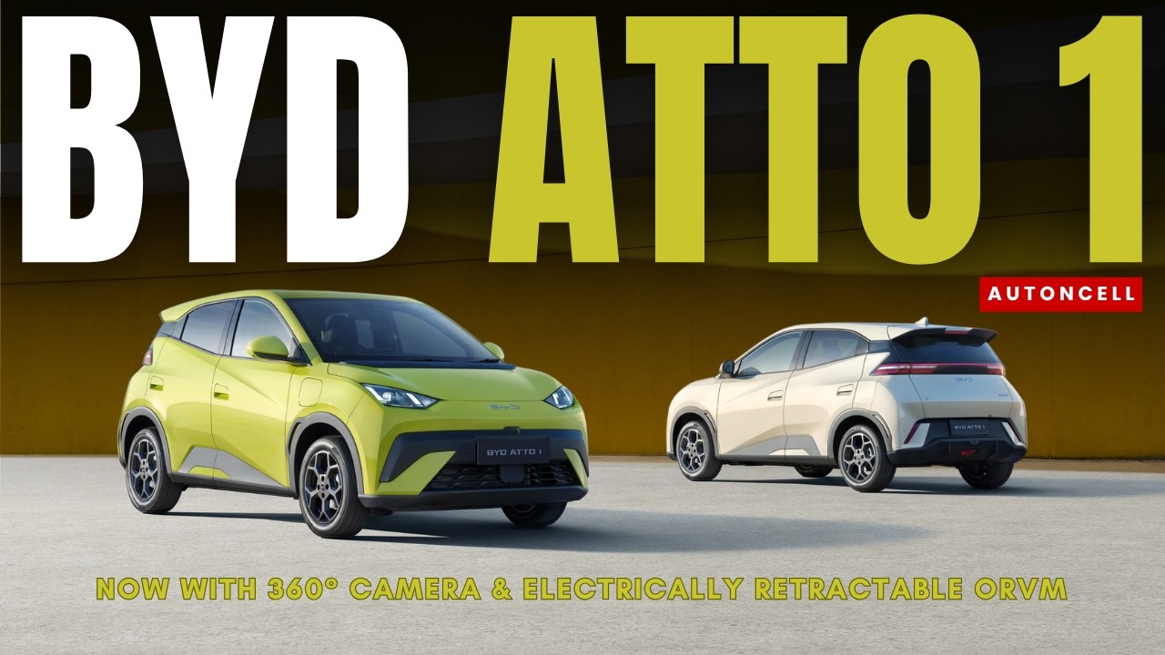 BYD Atto 1 Update भयो! 360&deg; Camera र Retractable ORVM थपियो