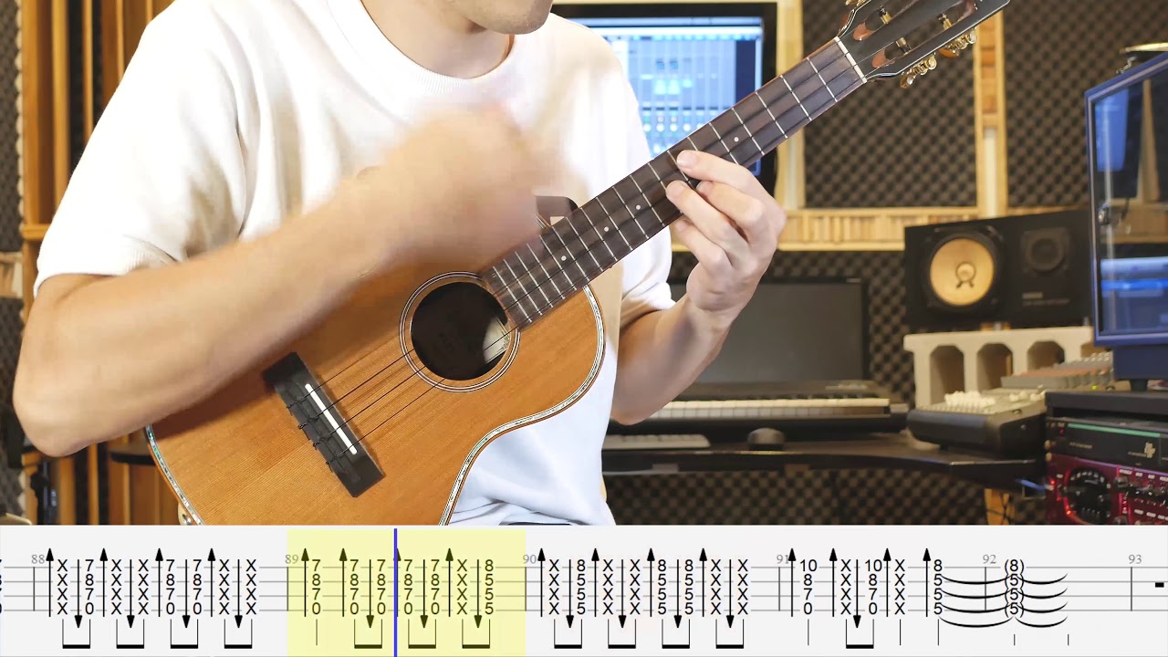 The Little Mermaid OST 【Under The Sea】Disney Music Ukulele Cover(Tutorial & TAB)