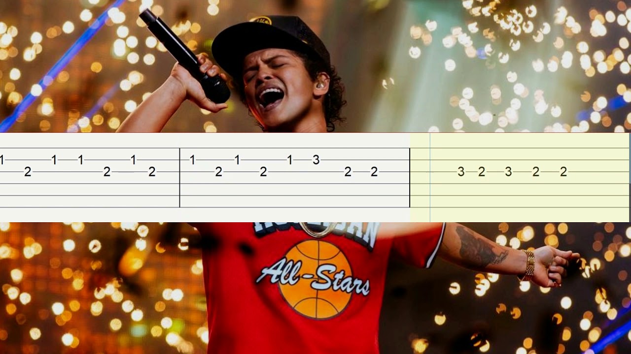 Just The Way You Are - Bruno Mars/Tutorial guitarra(Melodia)/Tablatura
