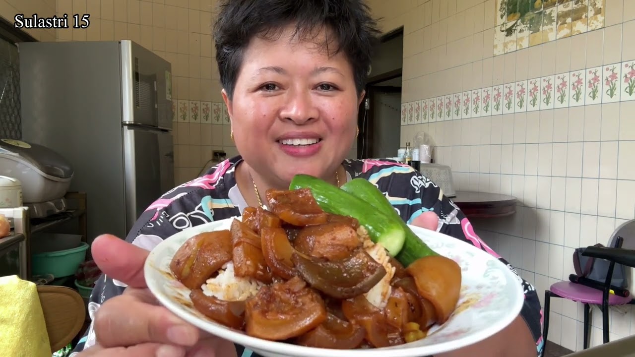 Rendang kikil ala Sulastri 15 semakin edan ‼️ Pedes ugal”an , TKW TAIWAN.