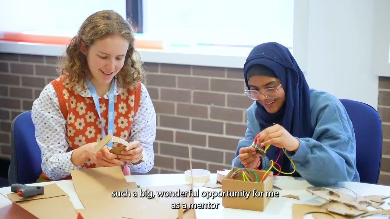 Let's hear from our STEM Coaches for the Curious Minds - girls in STEM Program! #CuriousMinds