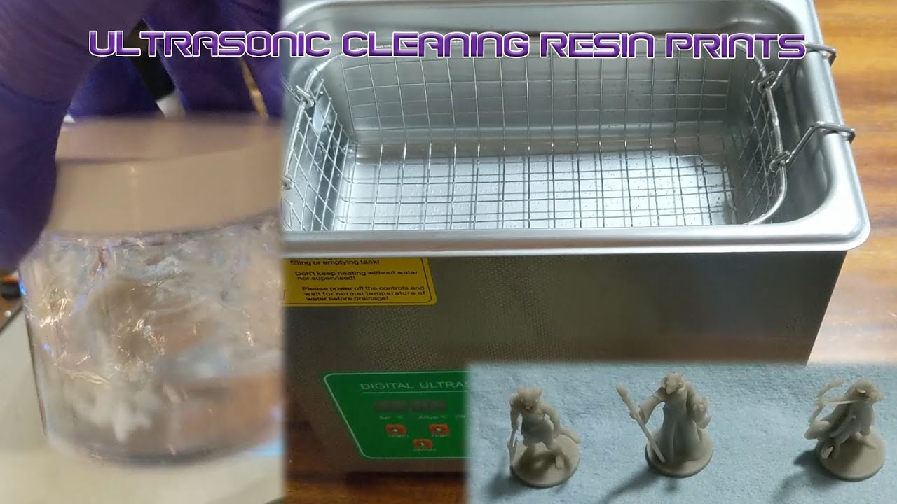 Minocool 3L Ultrasonic Cleaner Unboxing - Resin Miniature Cleaning
