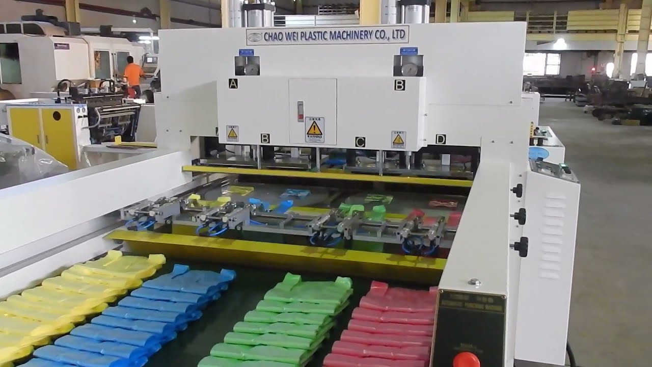 Machine de fabrication de sacs bretelles, coupe à chaud, entièrement automatique, très haute vitesse