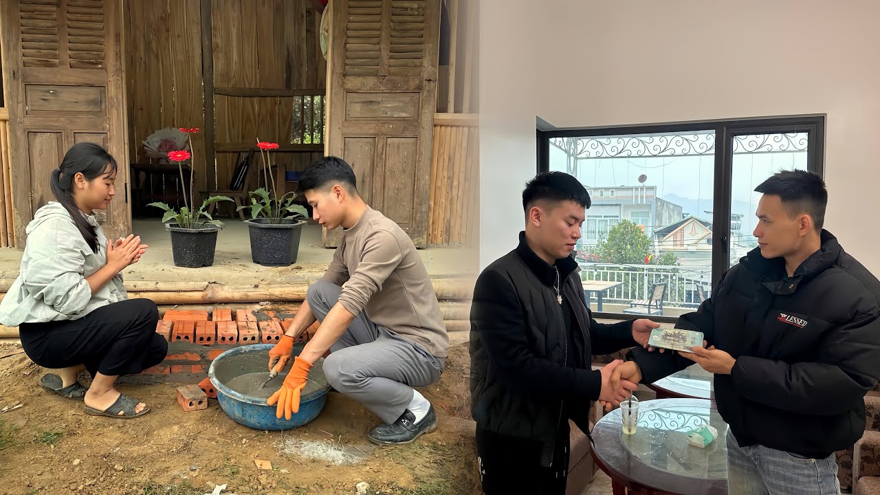 To ease the pain of loss, CEO John helped Tu Mai renovate the farm.