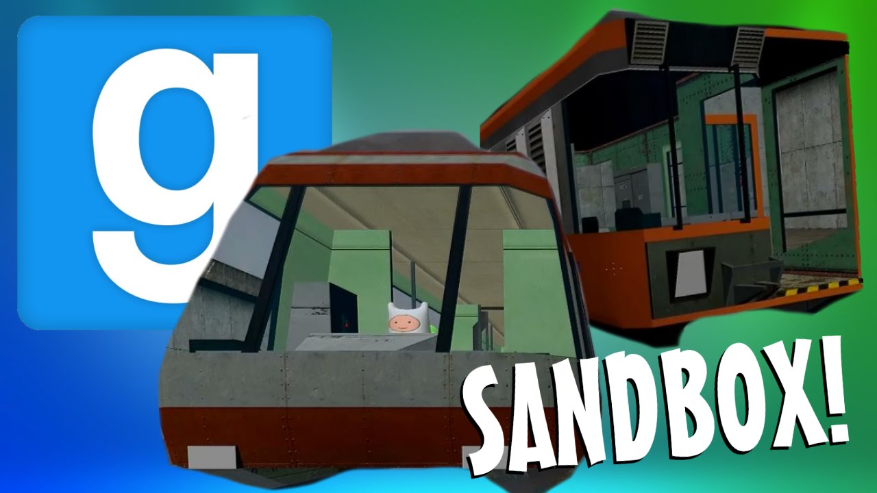 Train Derby Adventure! (Gmod Sandbox Funny Moments)