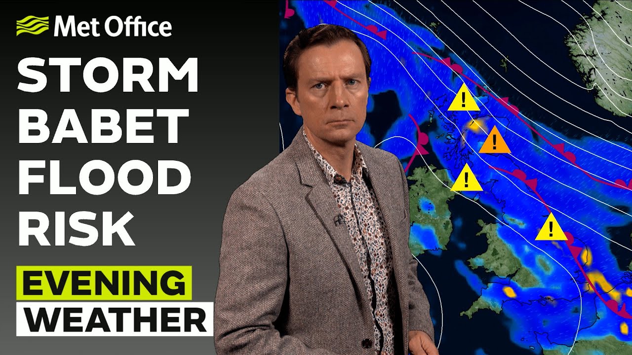 17.10.23 &ndash; Przelotne opady deszczu na zachodzie &ndash; Prognoza pogody na wiecz&oacute;r w Wielkiej Brytanii &ndash; Met Office Weather