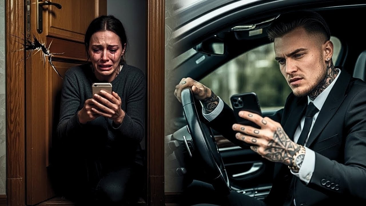 “He’s Breaking Down My Door!” She Texted the Wrong Number — The Mafia Boss Replied “Hide  I’m 10 Min
