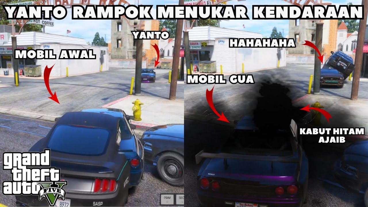 YANTO RAMPOK SPAW KENDARAAN - GTA V ROLEPLAY