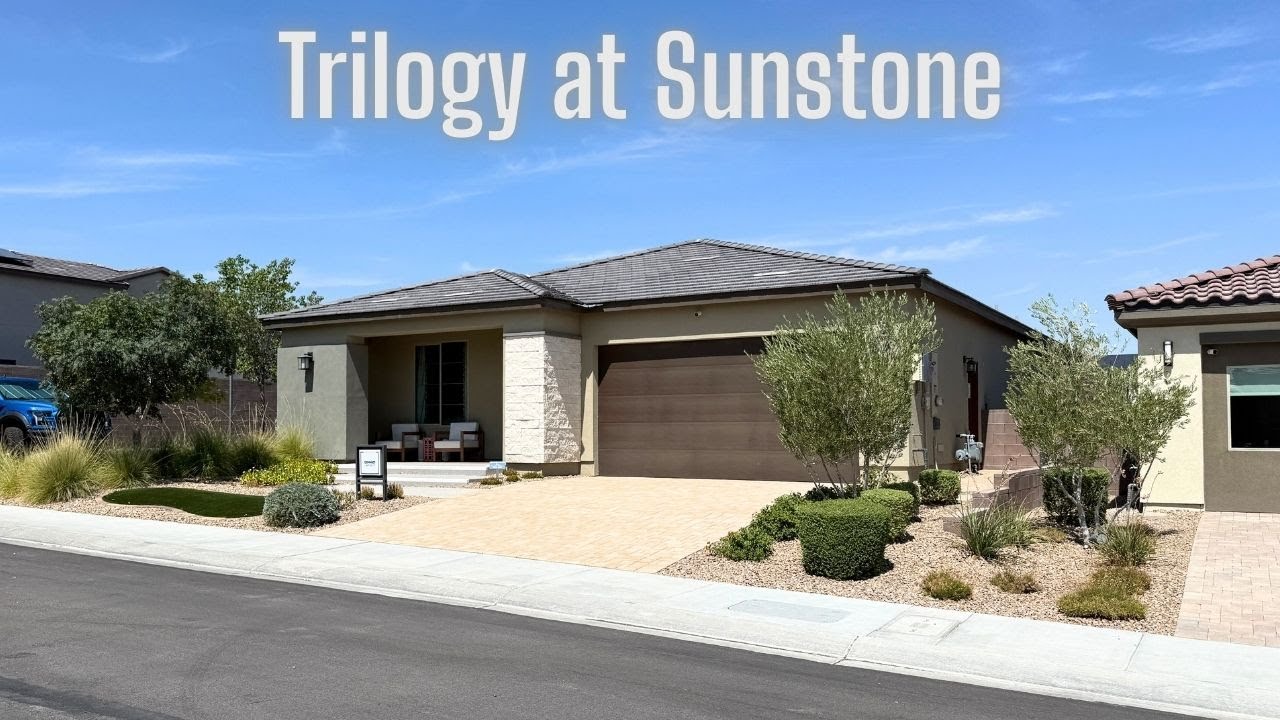 Luxury Living at Sunstone | New Modern Homes For Sale Las Vegas 548k+ | 1,848sf, Trilogy Shea Homes
