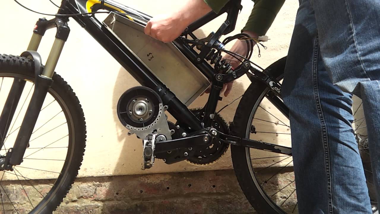 Electric bike project..aluminium battery box