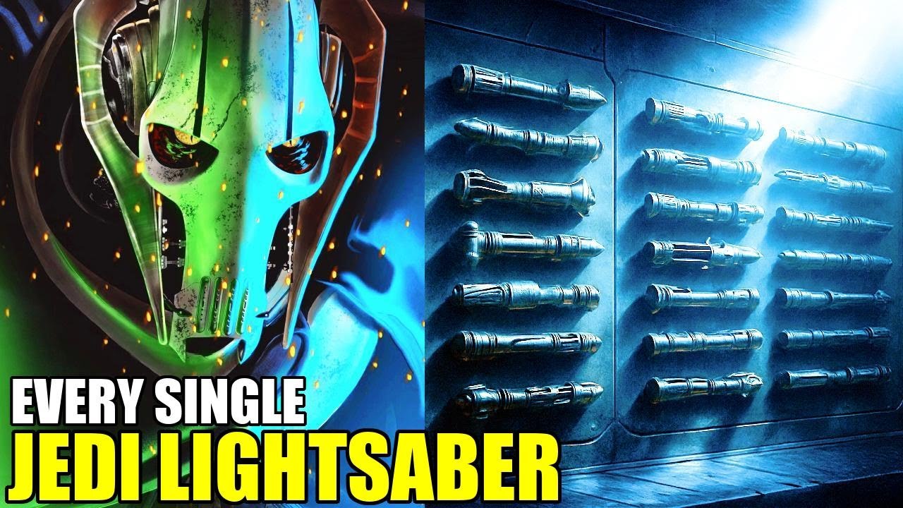 The Story Behind Each Lightsaber in Grievous’s Collection (All 21)