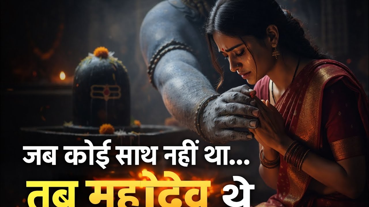 🔱 Mahadev Motivation | जब ज़िंदगी तोड़ दे तब महादेव जोड़ते हैं |  Emotional Shiv Bhajan 2026