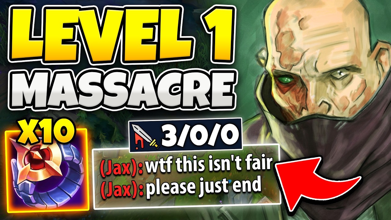 I GOT 106 AP AT LEVEL 2 WTF?! (LEVEL 1 TRIPLE KILL = GGWP)