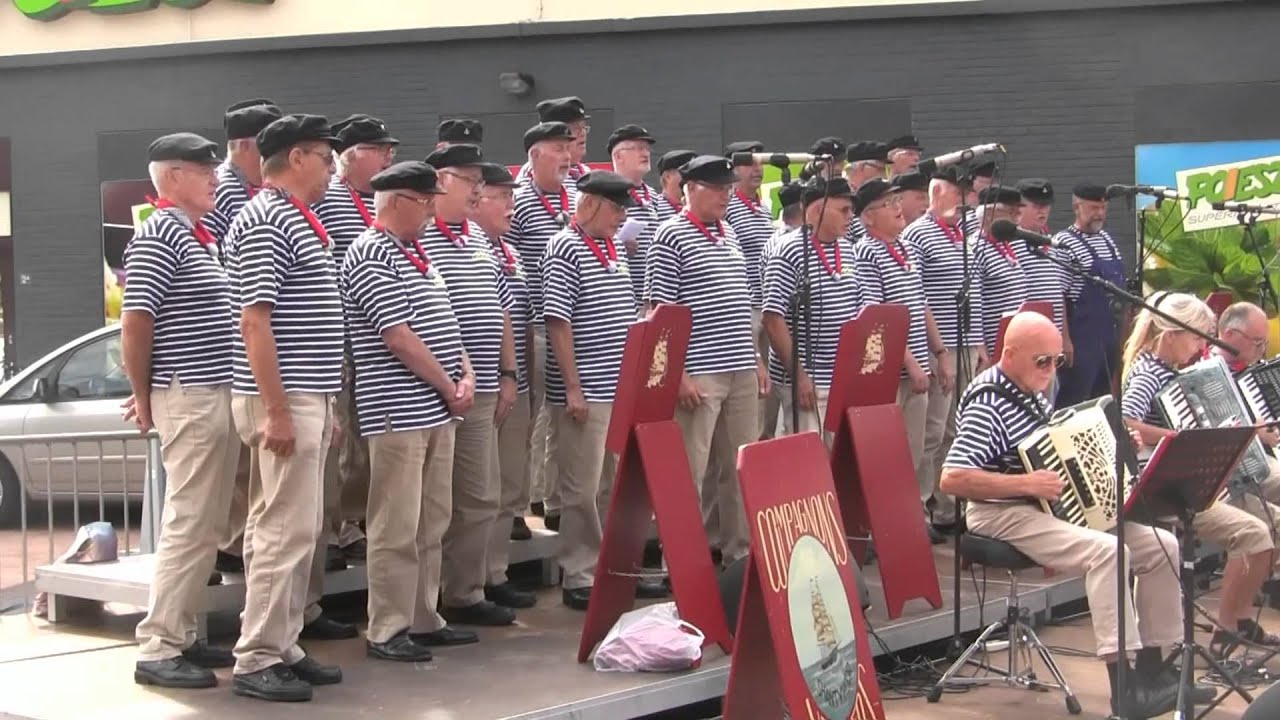Shantykoor De Compagnonsvaarders in Akkrum 2012