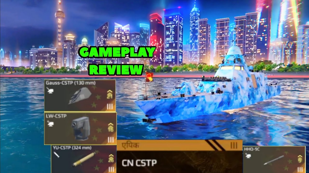 CN CSTP new battle pass ship gameplay review | Modern warships#games