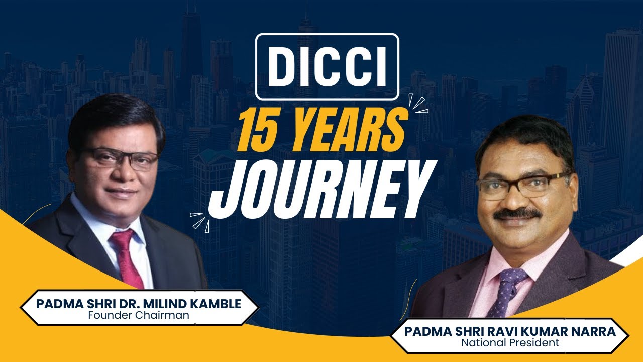 DICCI National 15 Years Journey in English | Dalit Indian Chamber of Commerce and Industry (DICCI) |