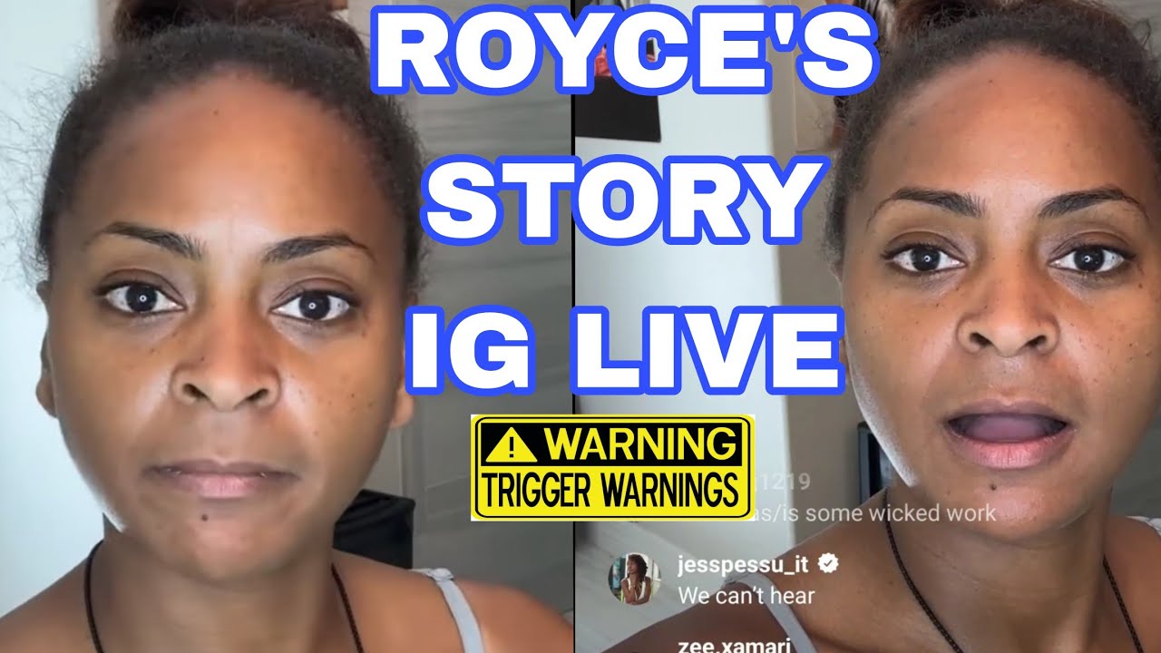 ROYCE REED AFRAID FOR HER LIFE | FULL INSTAGRAM LIVE | ⚠️ LIVE GETS MUTED AT THE END #dwighthoward