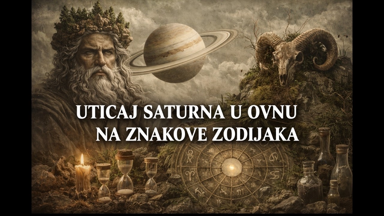 Saturn  u Ovnu Menja Sudbinu  - Promene Za Svaki Horoskopski Znak