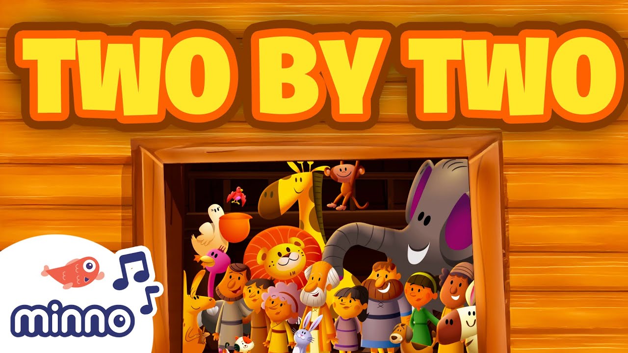 Two by Two (Noah's Ark Song) | Bible Songs for Kids