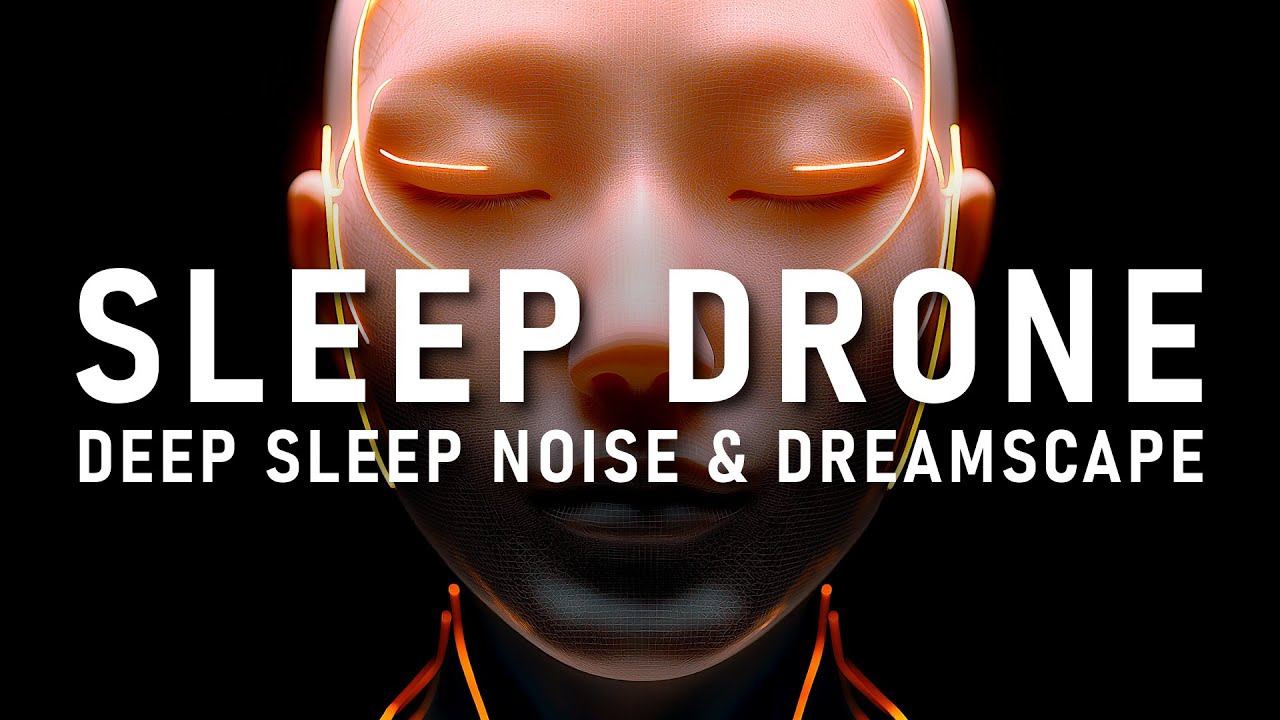 Brown Noise Drone for Beautiful Dreams | 10 Hours Black Screen | No Mid Ads