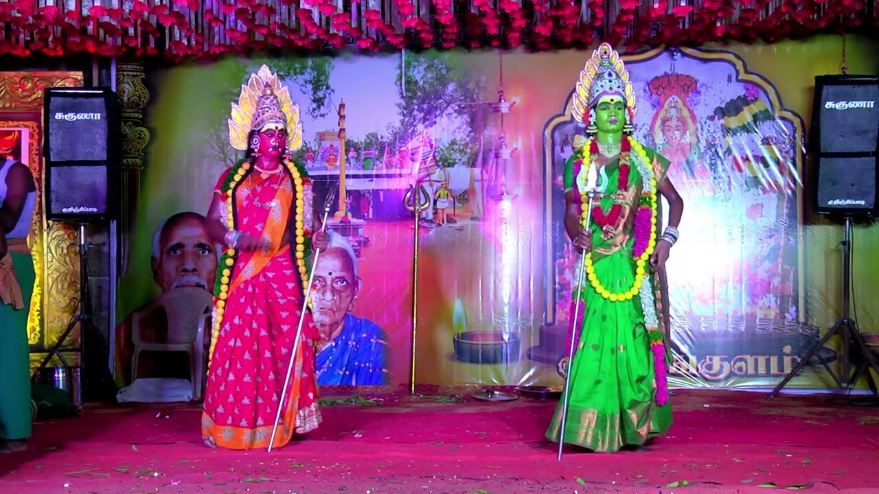 மாகாளி அம்மன் ஆடும் அற்புதமான நடனம் / ஸ்ரீ மயான காளி அம்மன் ஆலயம் குமளங்குளம்