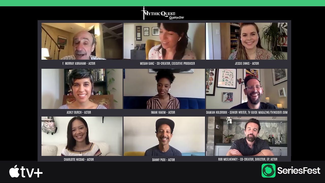 Creating TV in the Age of Covid - Mythic Quest: Quarantine Q&A | SeriesFest: Season 6