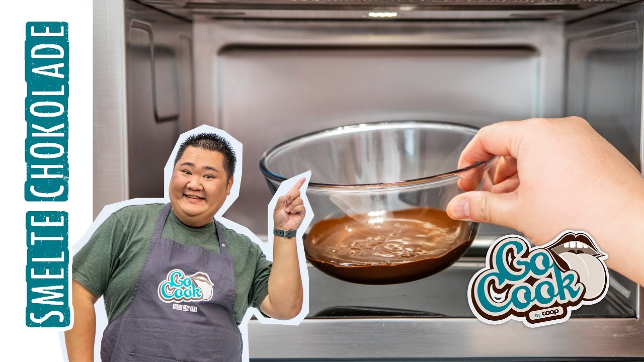 Lær at temperere chokolade nemt og hurtigt - i mikroovn! | Temperering | GoCook by Coop