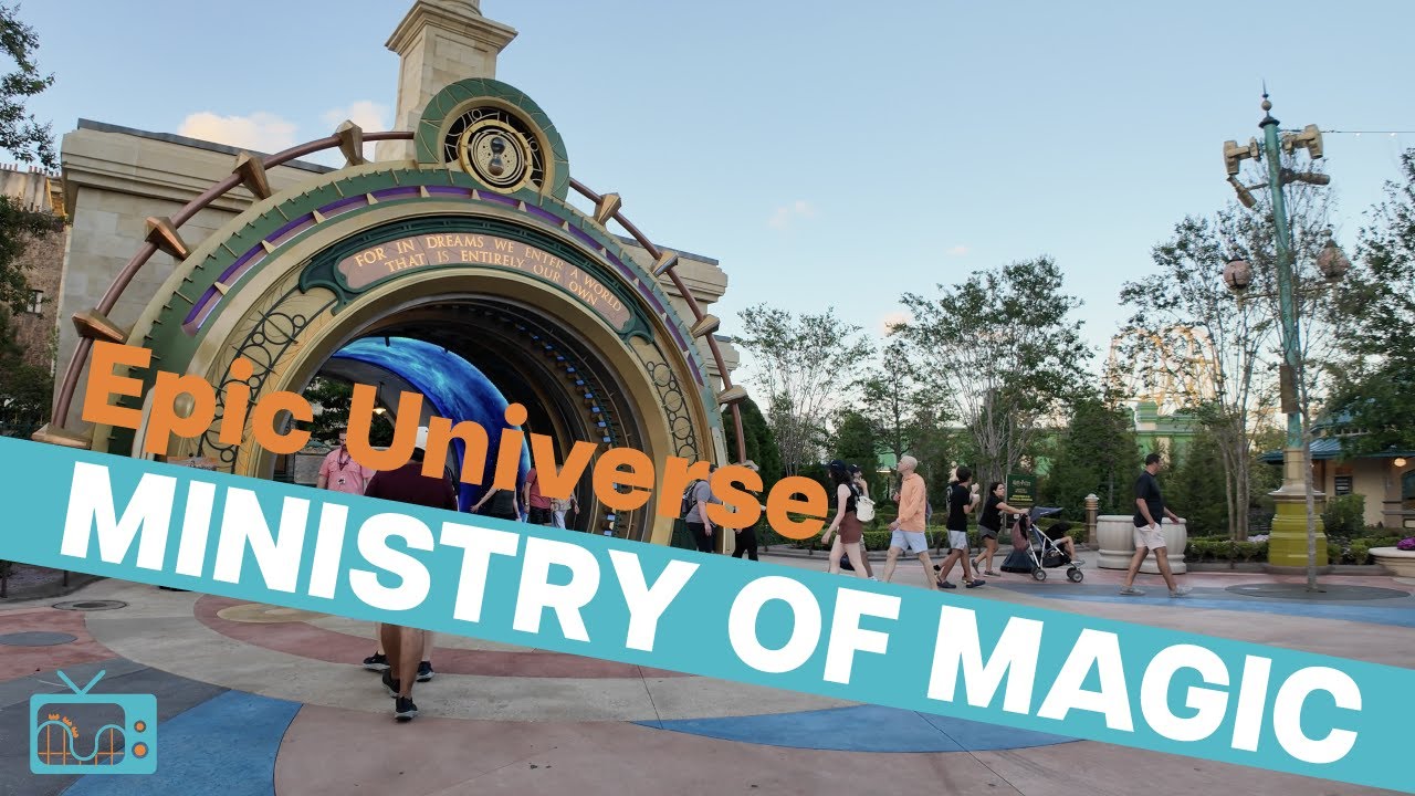 The Wizarding World of Harry Potter - Ministry of Magic | Epic Universe | 4K Walkthrough
