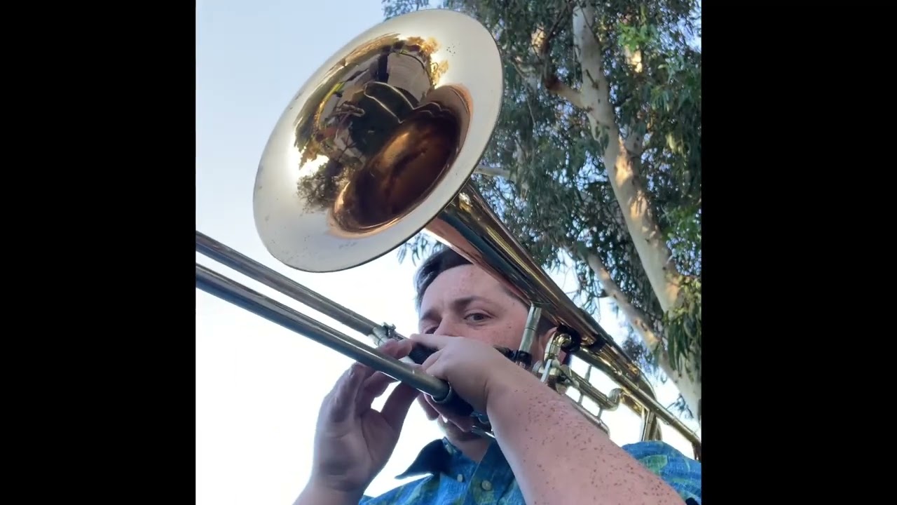 Big Band Jazz Gig Bass Trombone POV 6/22/2022