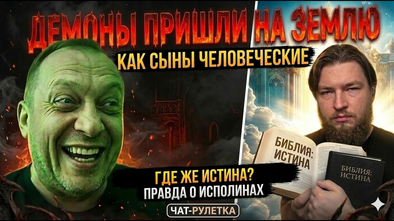 ОН УВЕРЕН, ЧТО НА ЗЕМЛЮ ПРИХОДИЛИ ДЕМОНЫ! Разбор заблуждения