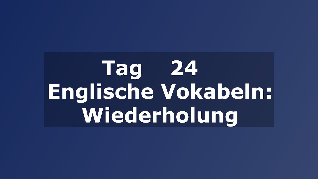 Englische Wörter: Dusche, Abendessen, Kombination