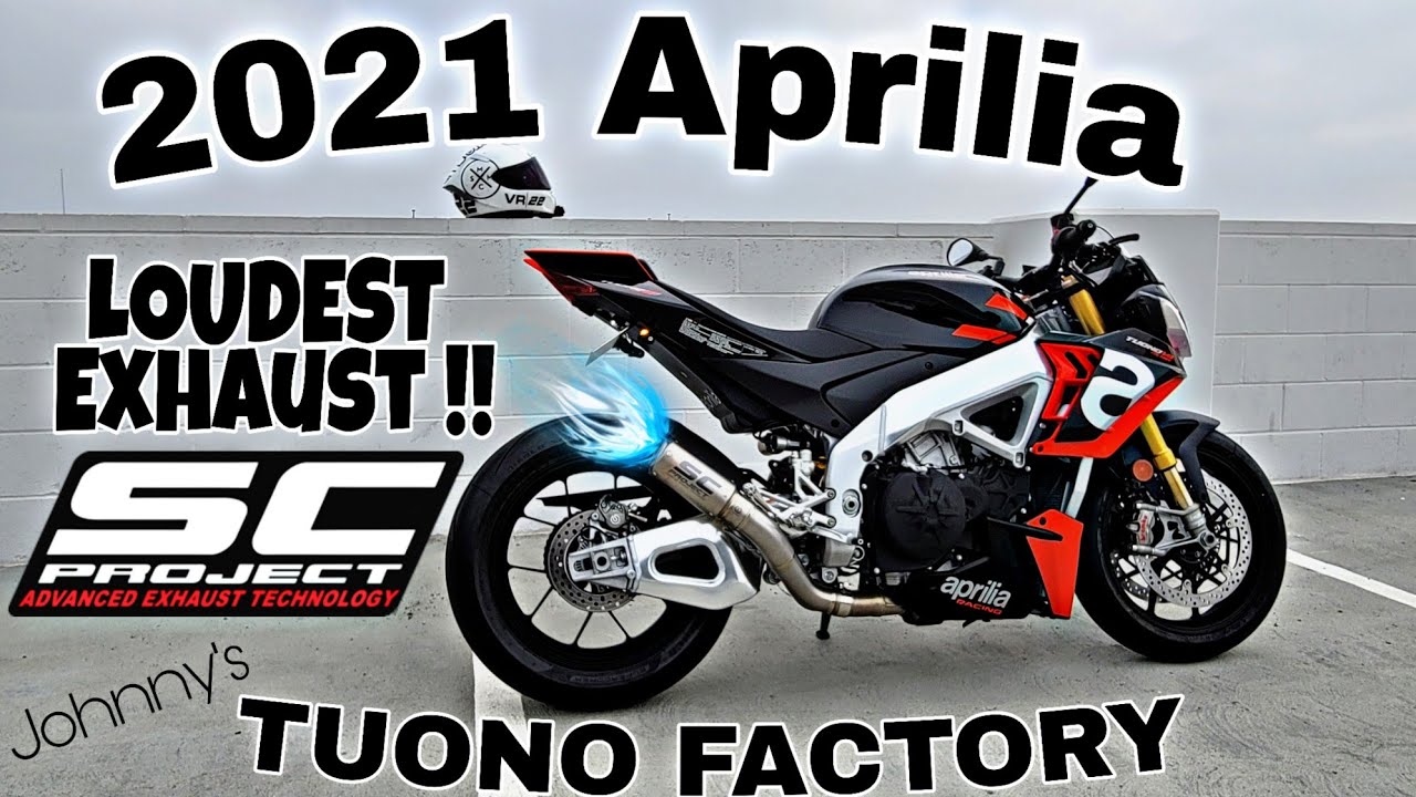 Johnny's 2021 Aprilia Tuono Factory • Accessories Highlight CRT Exhaust • Forged Black Wheels