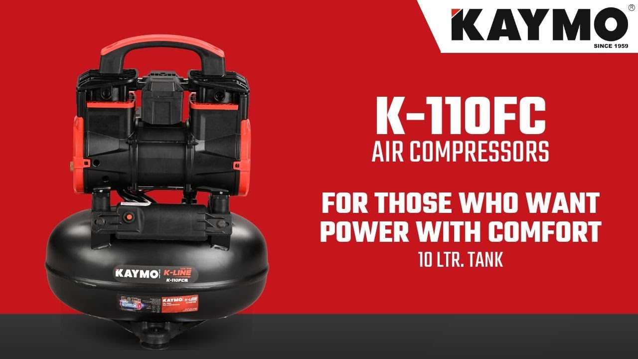 K-110FC 10 LTR AIR COMPRESSOR.mp4