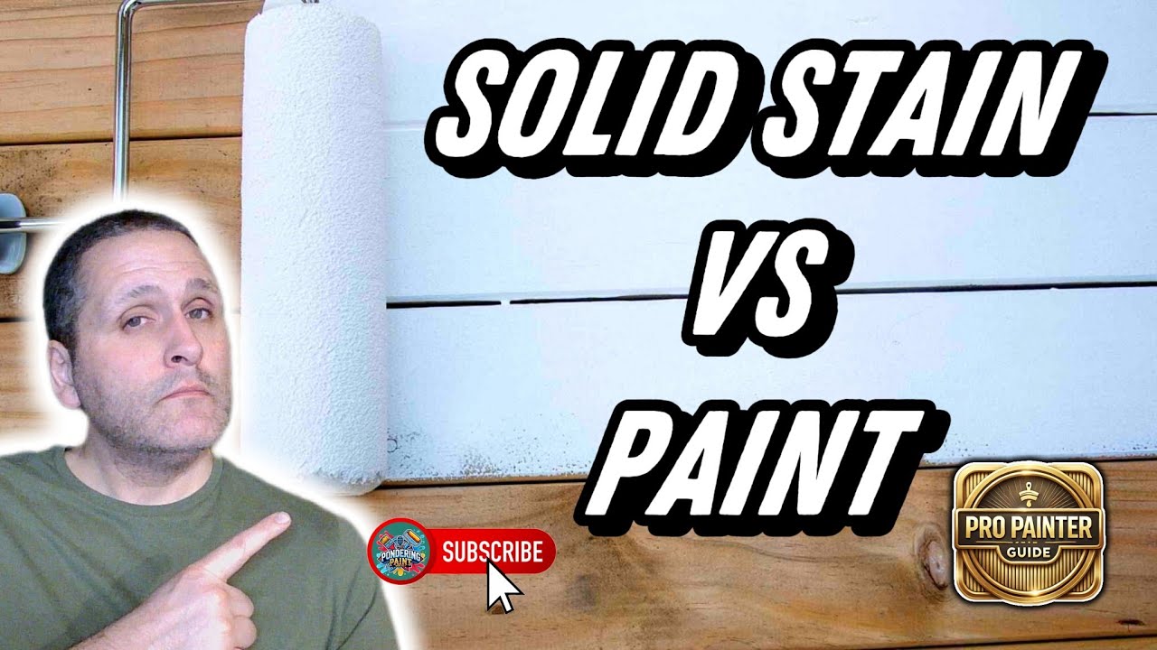 Solid Stain vs. Paint: Which Lasts Longer? Pros, Cons & Science Explained