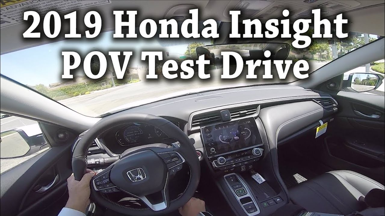 2019 Honda Insight POV Test Drive Road Noise