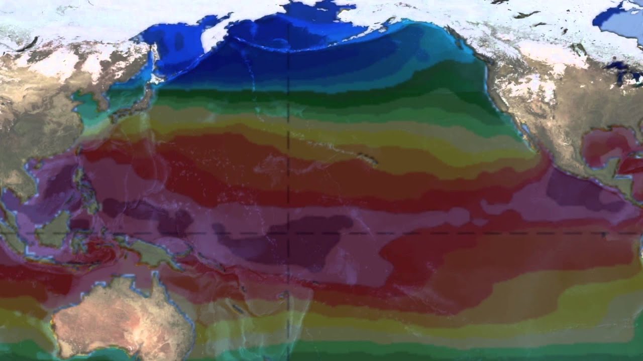 Extreme Water Temps for California and Hawaii