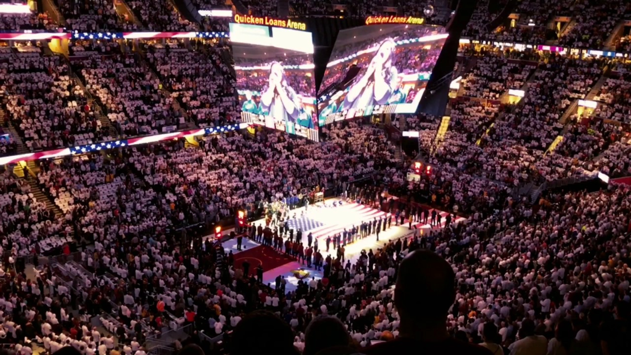 MOST BEAUTIFUL NATIONAL ANTHEM! Crowd sings it a cappella style!