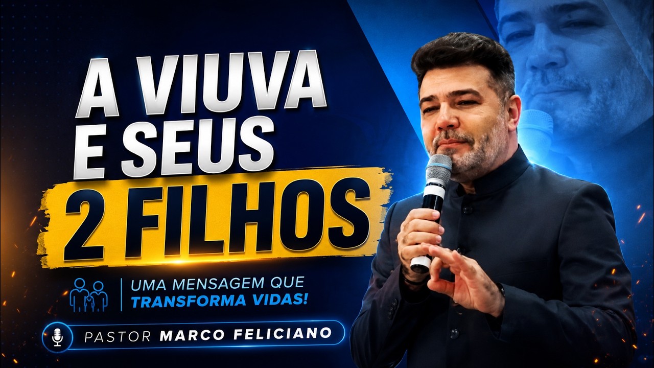 Pr Marco Feliciano - A viúva e seus dois filhos - Uma mensagem edificante para sua via!