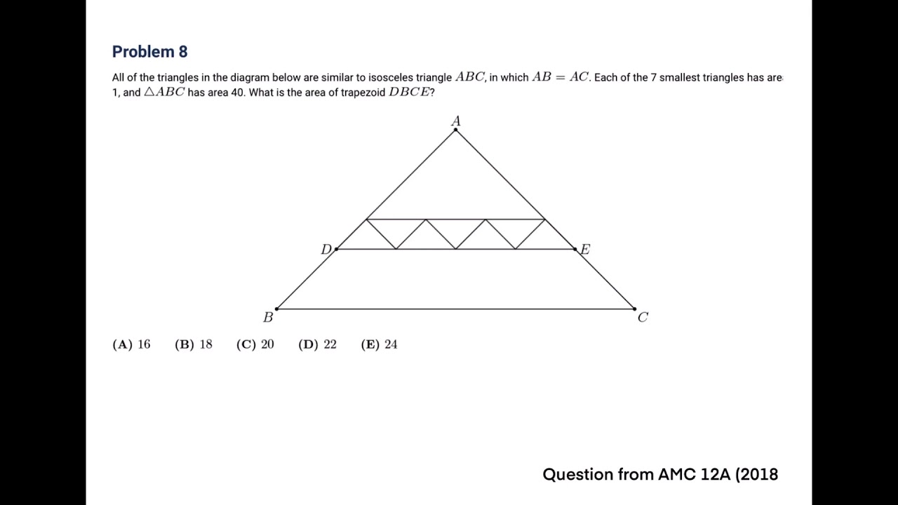 How to solve difficult problems really quickly (AMC problem)