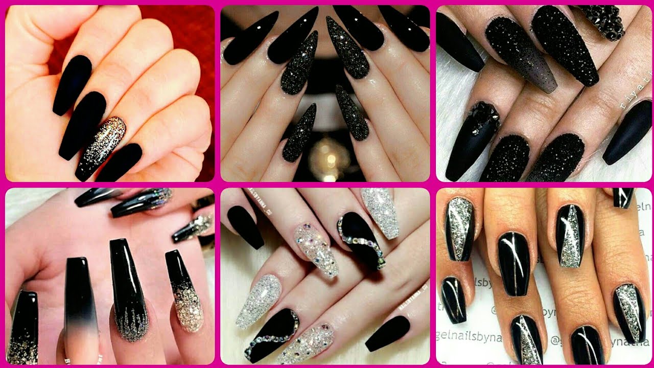 Amazing nail art decor ideas and Black  nail decor designs 2020-